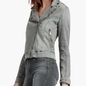 Women's Gray Denim Jacket